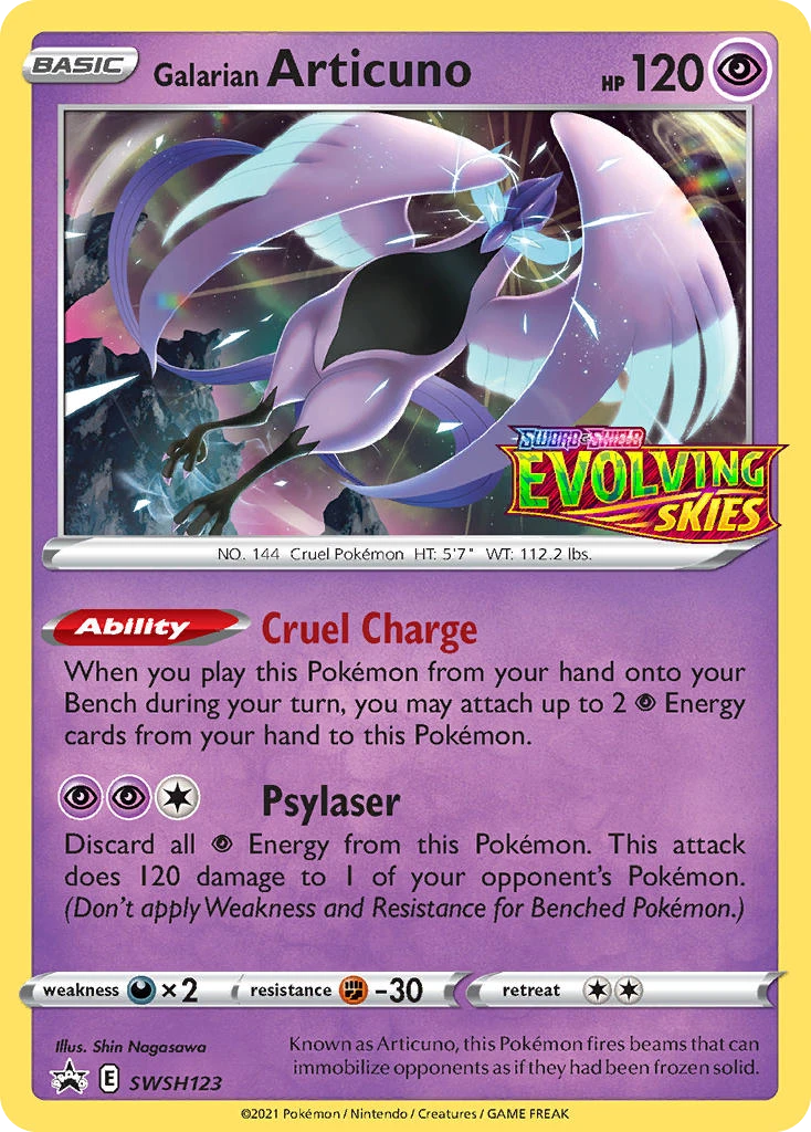 Galarian Articuno – SWSH Black Star Promos SWSH123
