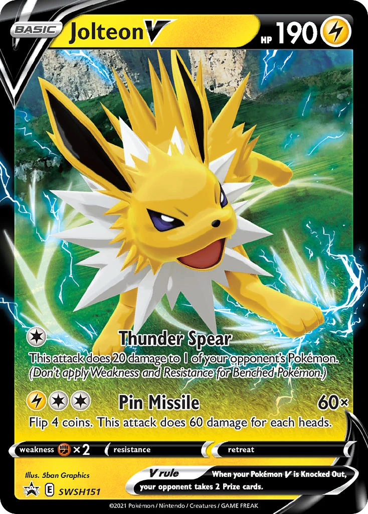Jolteon V – SWSH Black Star Promos SWSH151