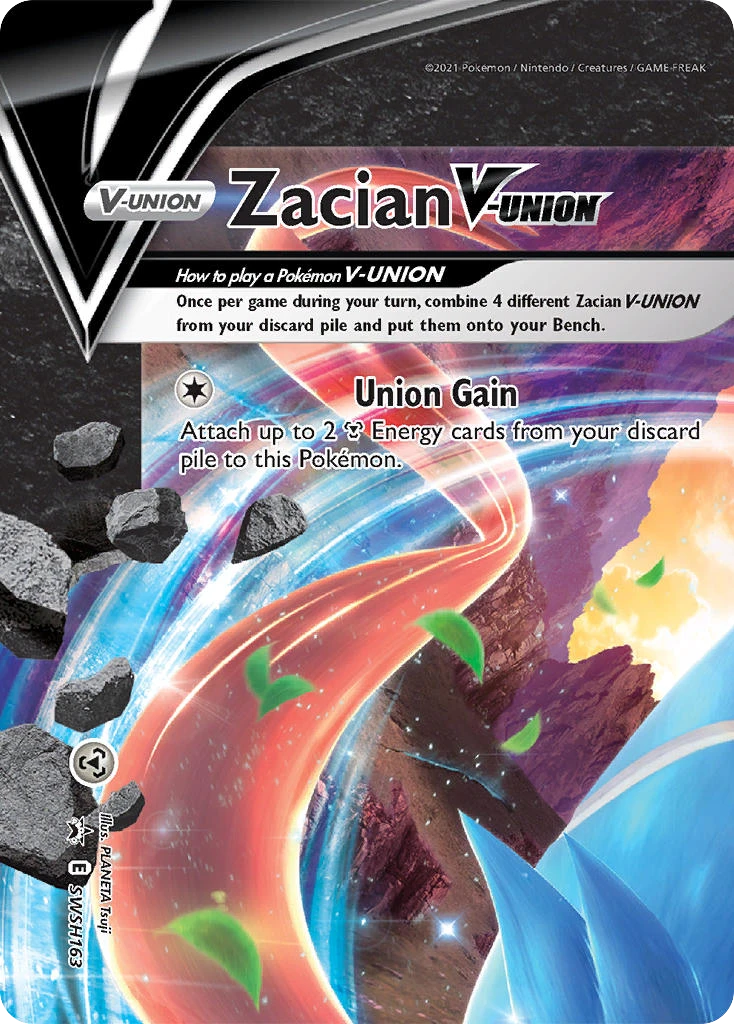 Zacian V-UNION – SWSH Black Star Promos SWSH163