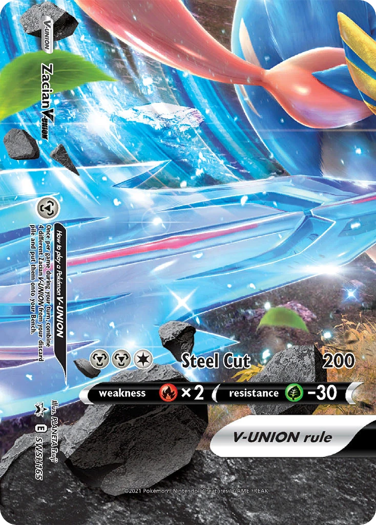 Zacian V-UNION – SWSH Black Star Promos SWSH165