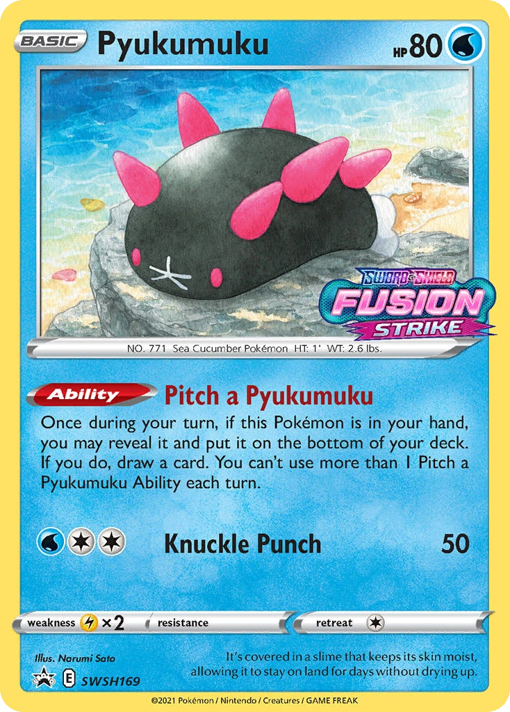 Pyukumuku – SWSH Black Star Promos SWSH169