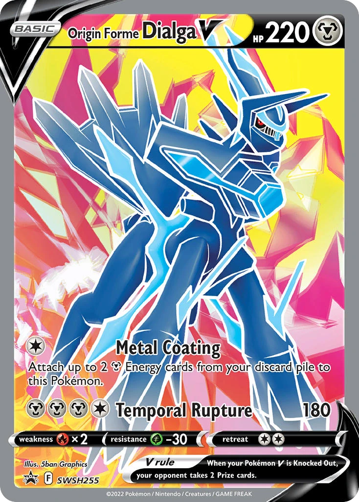 Origin Forme Dialga V – SWSH Black Star Promos SWSH255