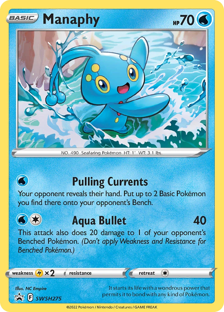 Manaphy – SWSH Black Star Promos SWSH275