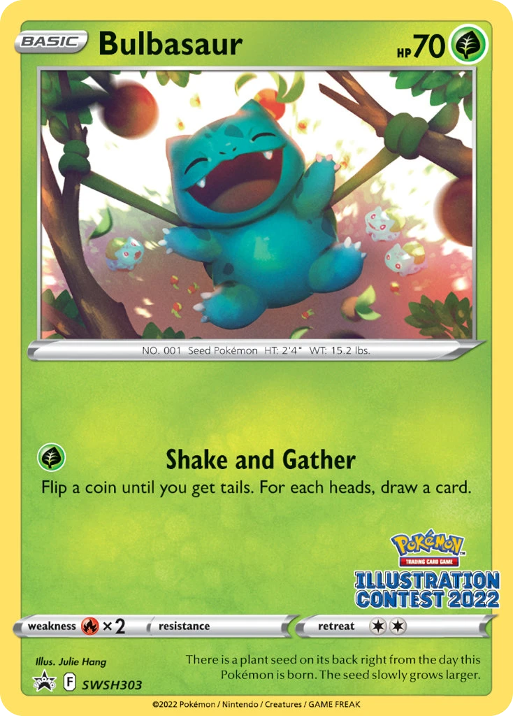 Bulbasaur – SWSH Black Star Promos SWSH303
