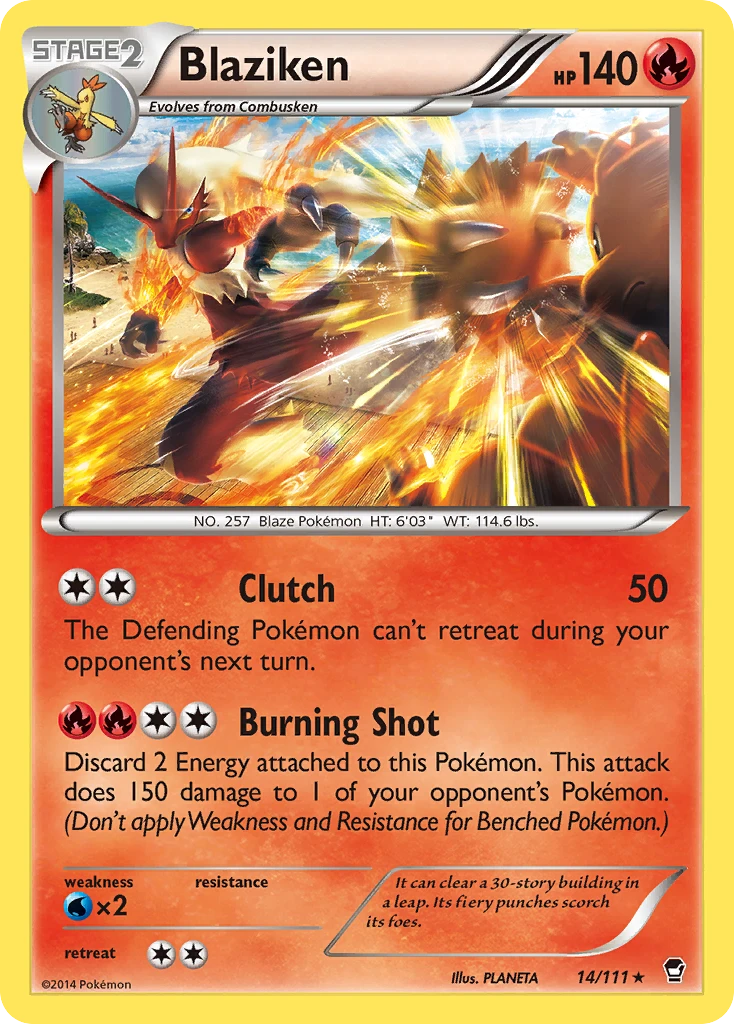Blaziken – Furious Fists 14