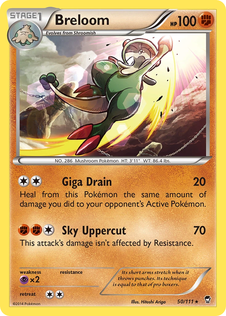 Breloom – Furious Fists 50