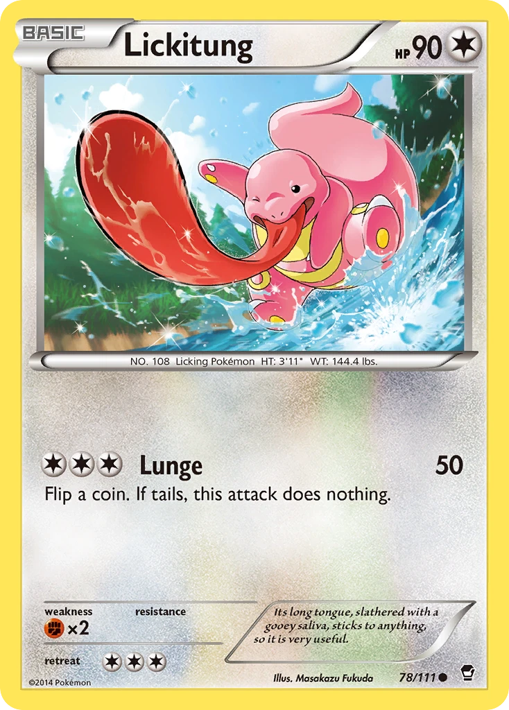 Lickitung – Furious Fists 78