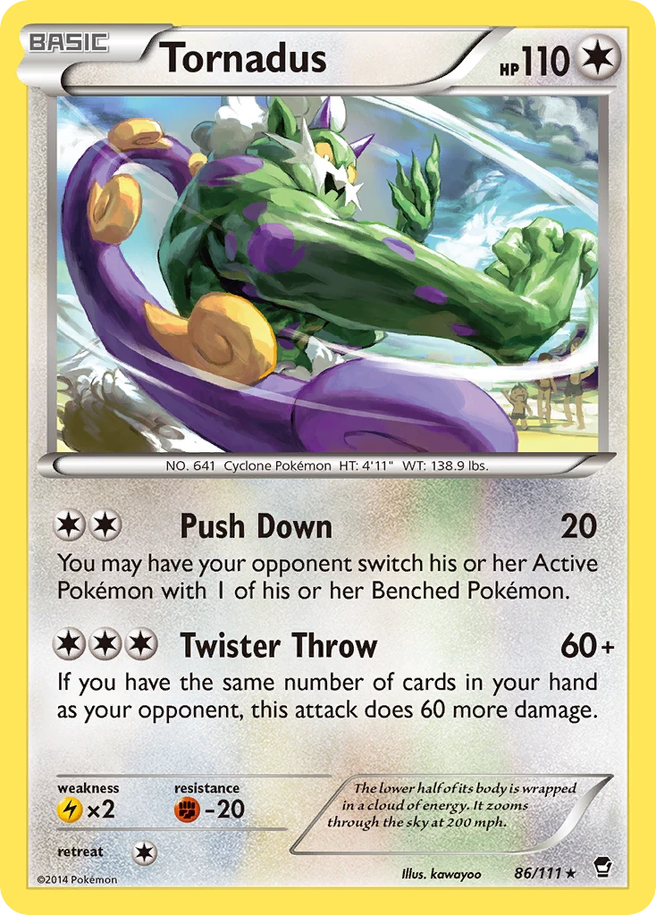 Tornadus – Furious Fists 86