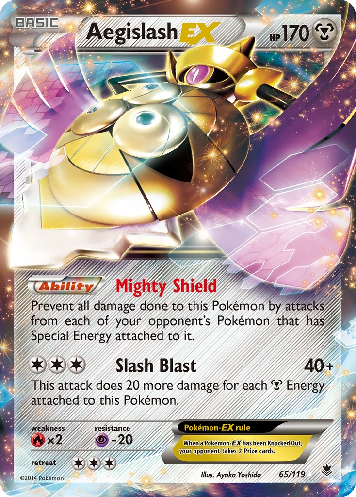 Aegislash EX (Aegislash) – Força Fantasma 65