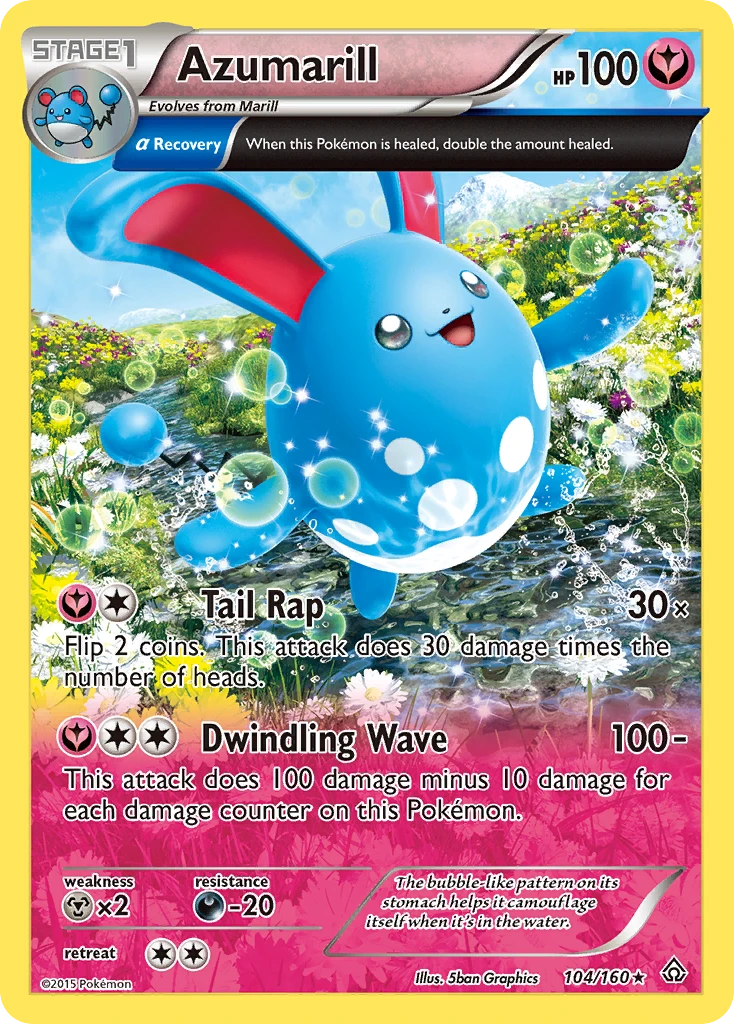 Azumarill – Primal Clash 104