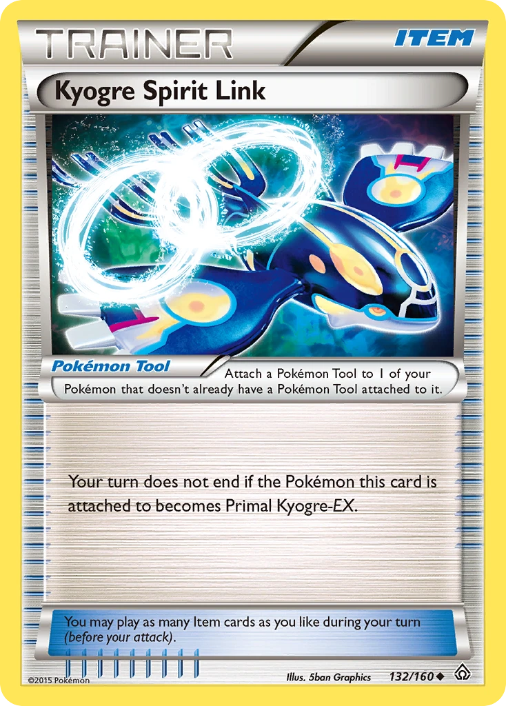 Kyogre Spirit Link – Primal Clash 132