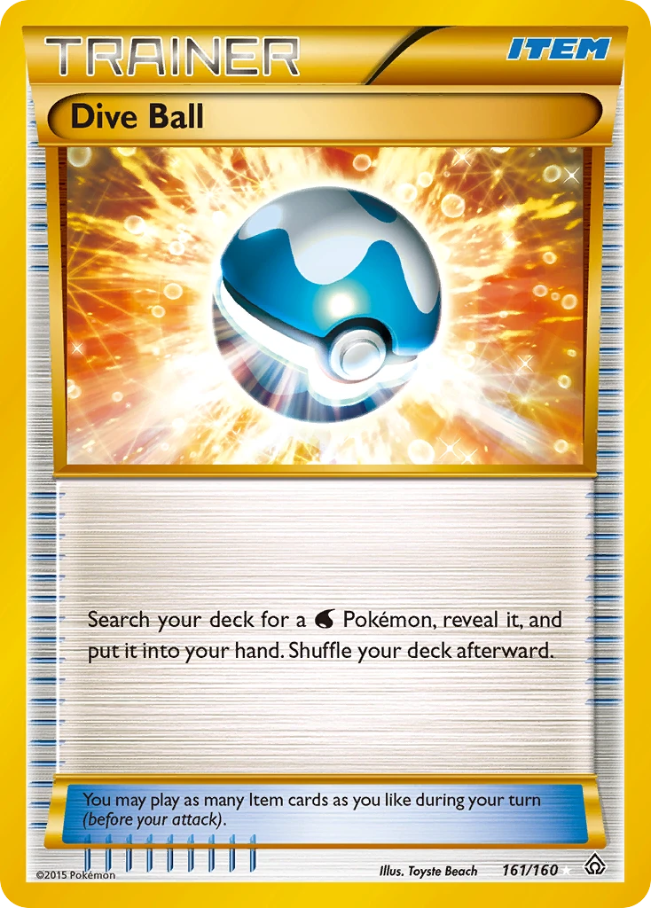 Dive Ball – Primal Clash 161