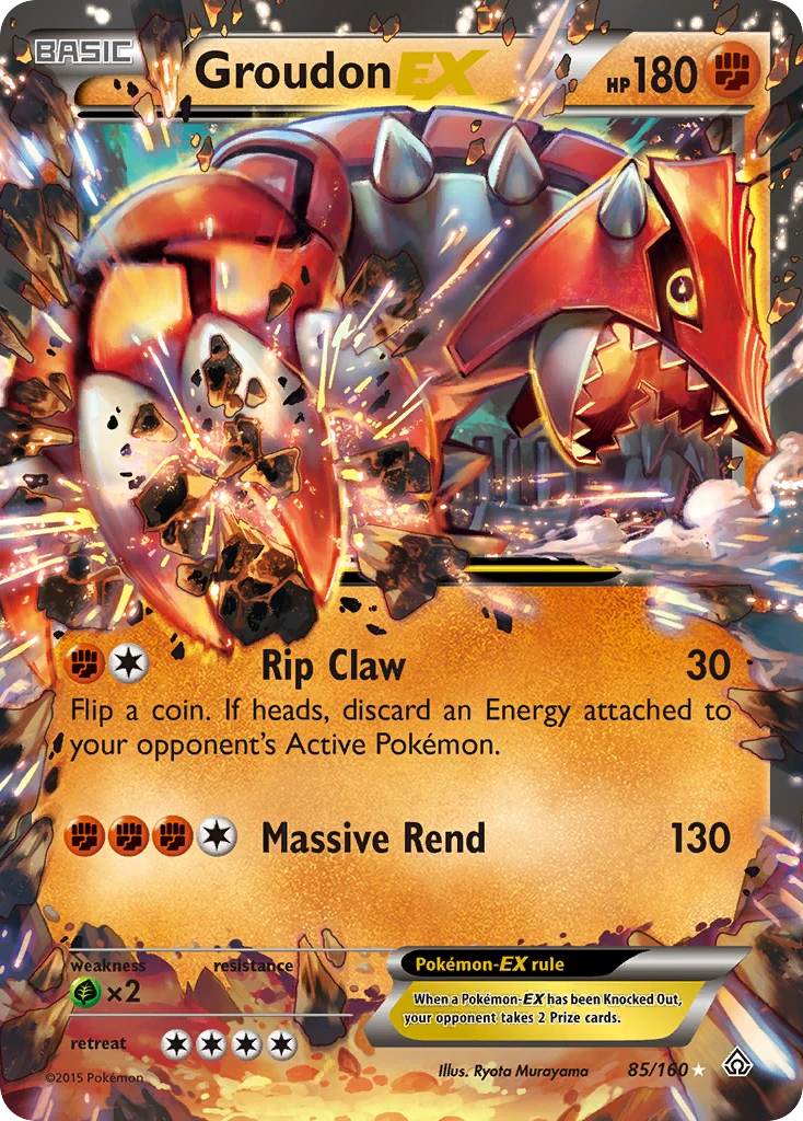 Groudon-EX – Primal Clash 85