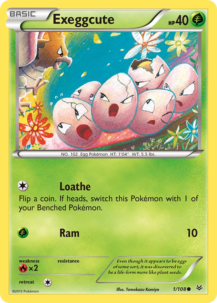 Exeggcute – Roaring Skies 1
