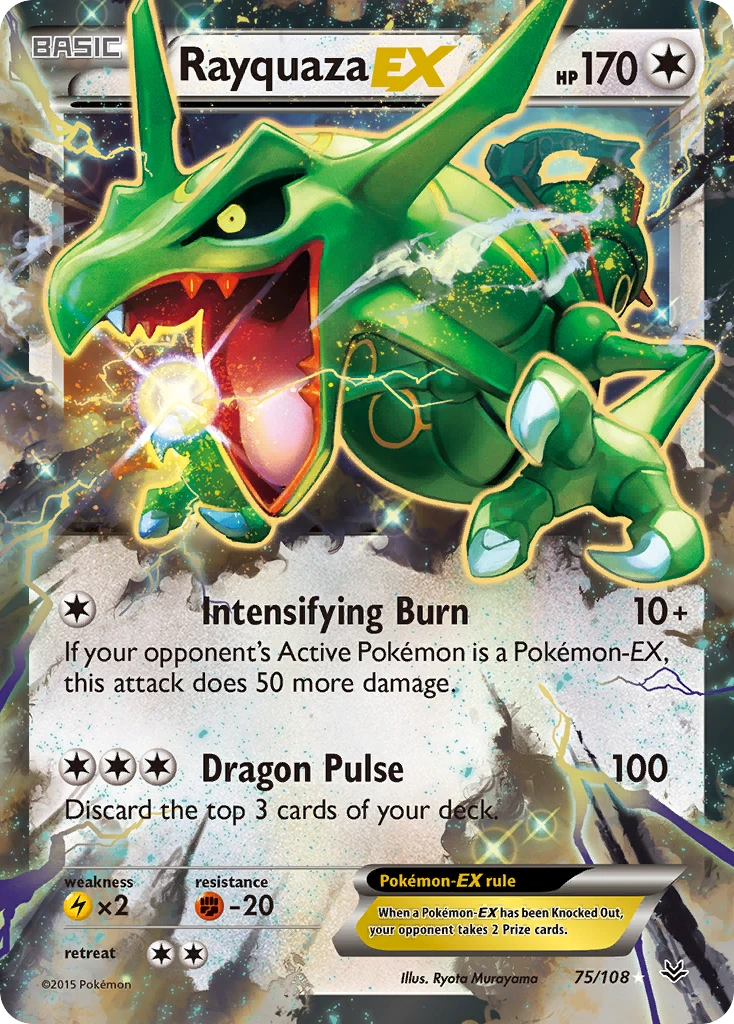 Rayquaza-EX – Roaring Skies 75