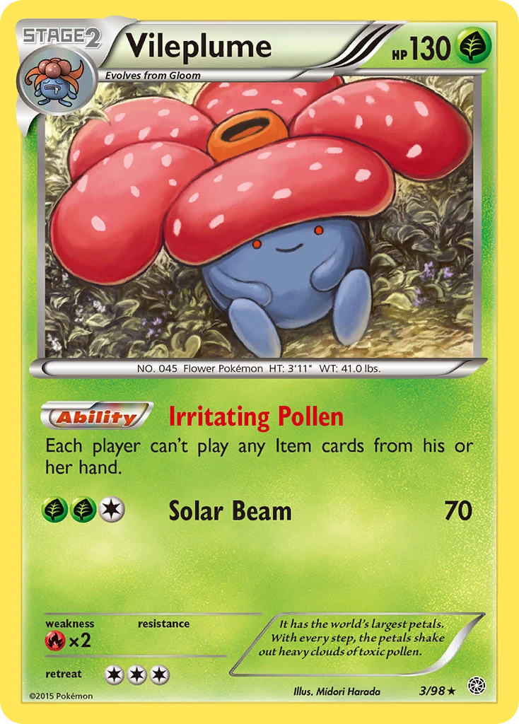 Vileplume – Ancient Origins 3