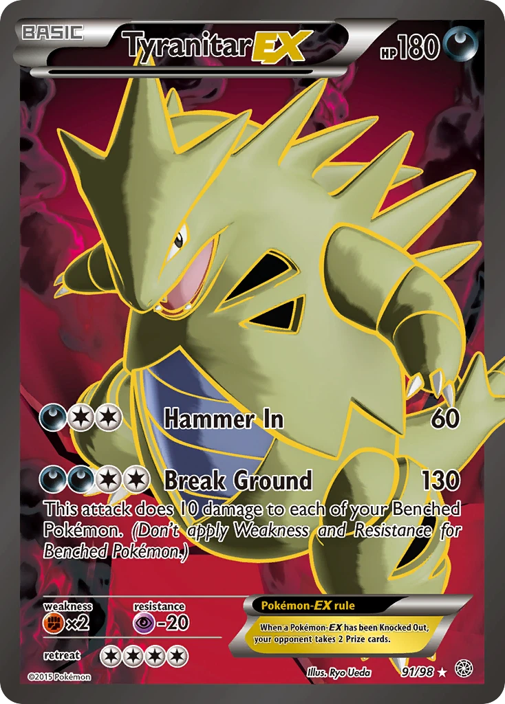 Tyranitar-EX – Ancient Origins 91