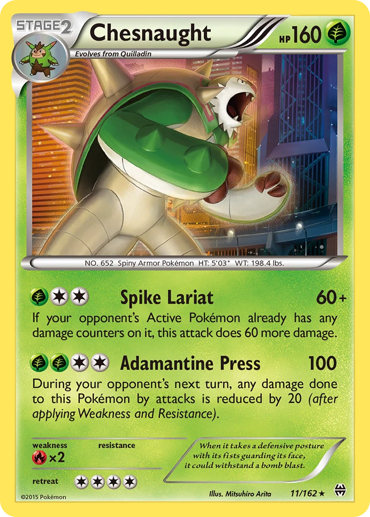 Chesnaught – Turbo Revolução 11