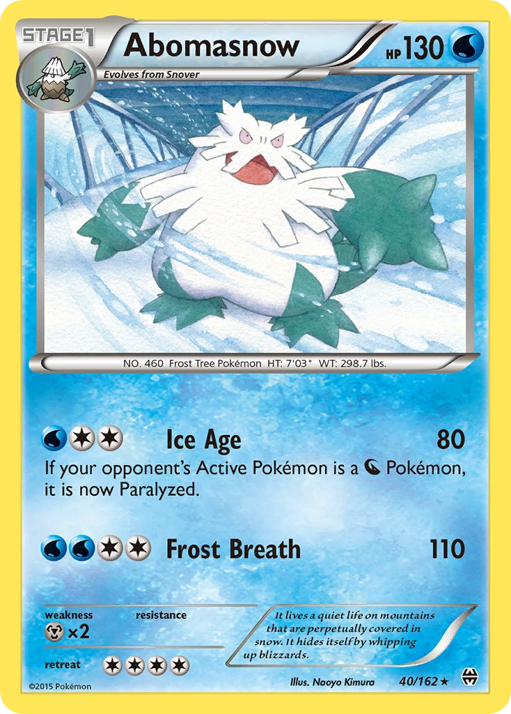 Abomasnow – BREAKthrough 40