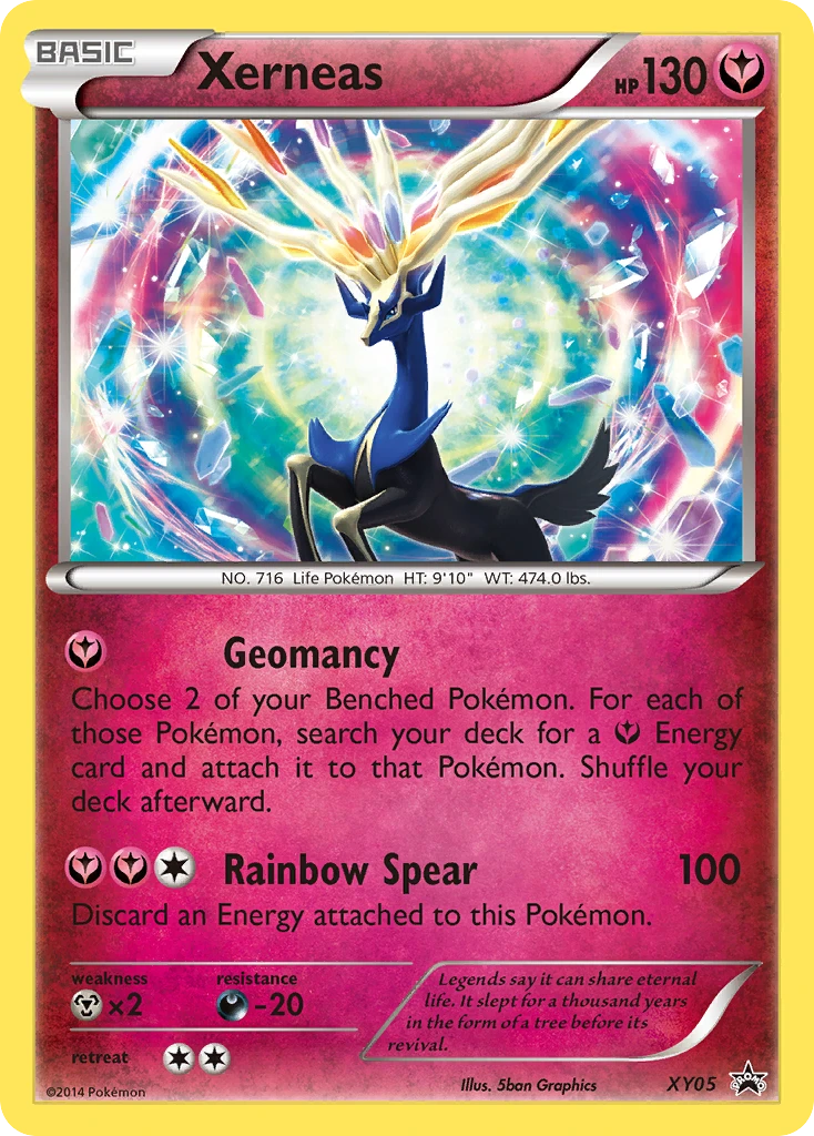 Xerneas – XY Black Star Promos XY05