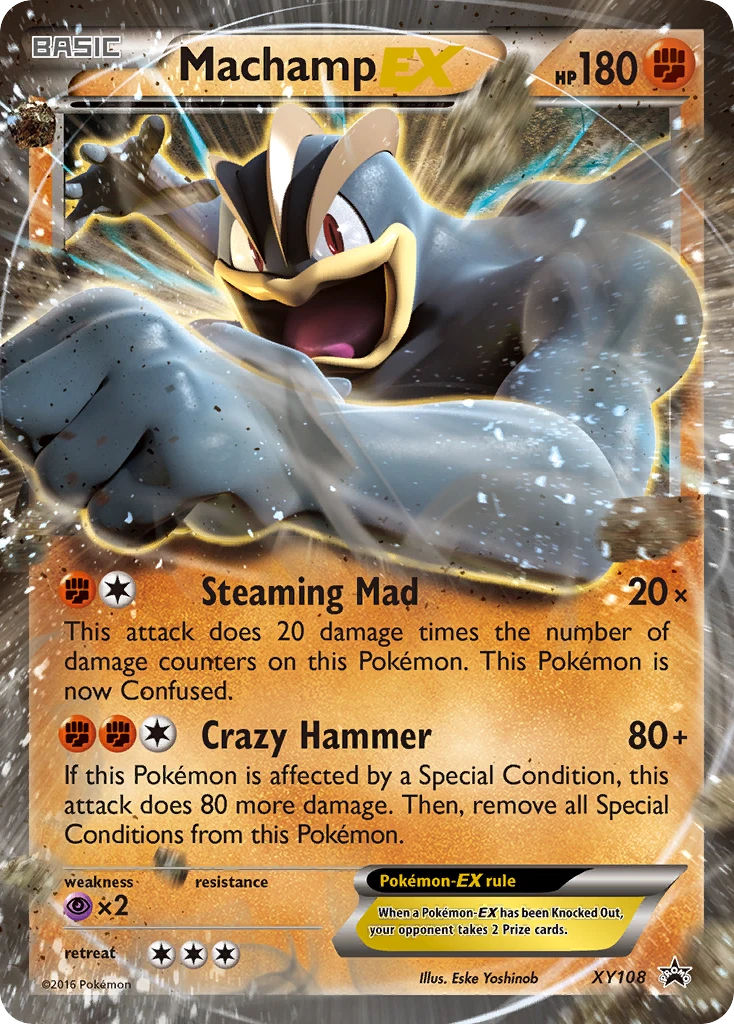 Machamp-EX – XY Black Star Promos XY108