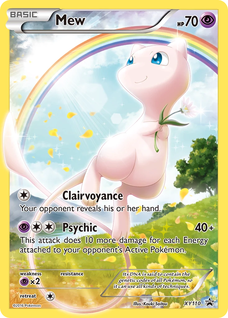 Mew – XY Black Star Promos XY110