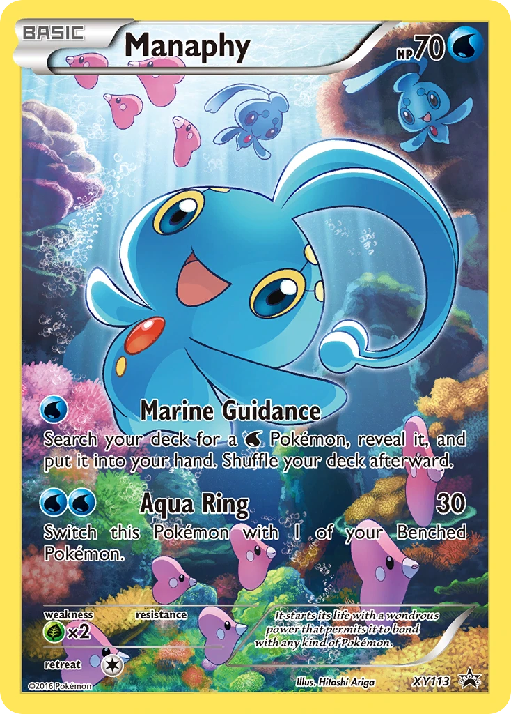Manaphy – XY Black Star Promos XY113
