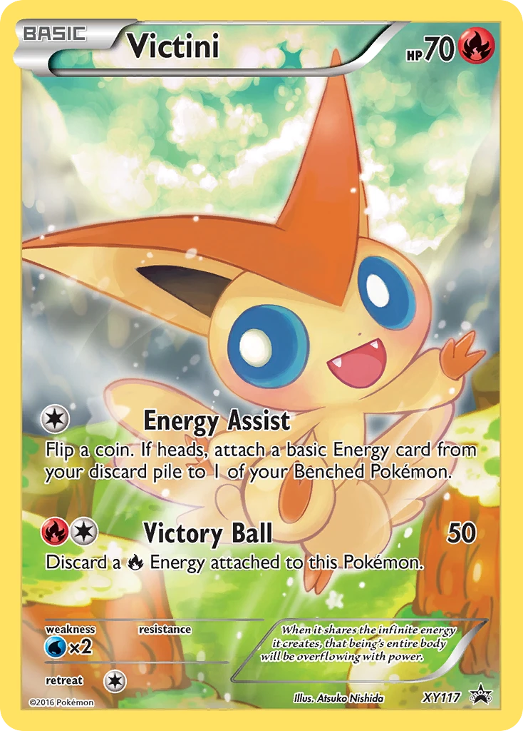 Victini – XY Black Star Promos XY117