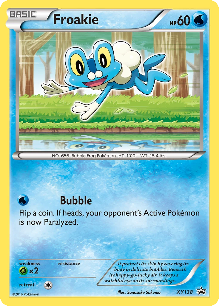 Froakie – XY Black Star Promos XY138