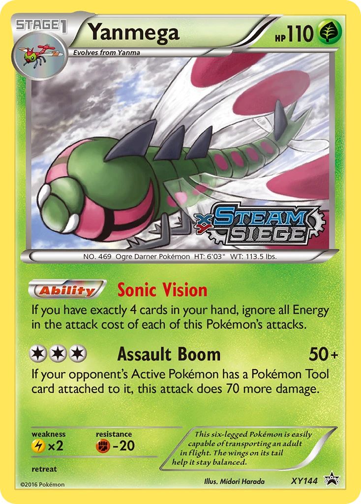 Yanmega – XY Black Star Promos XY144