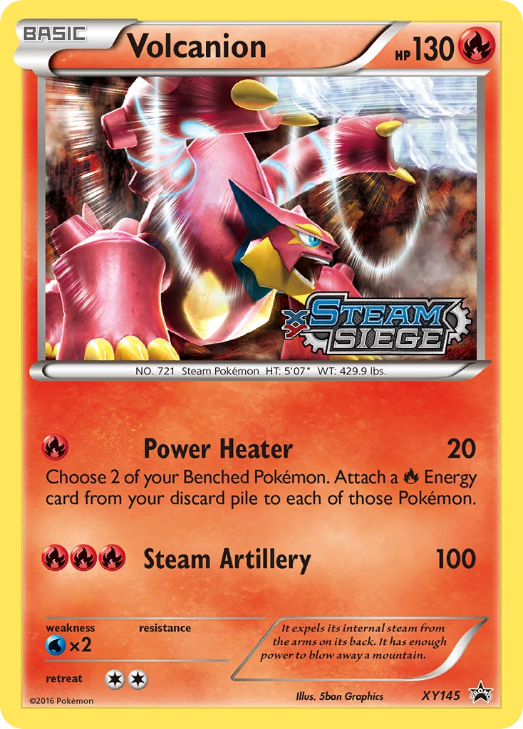 Volcanion – XY Black Star Promos XY145
