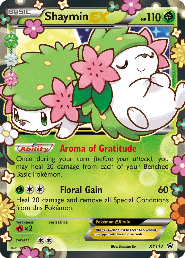Shaymin-EX – XY Black Star Promos XY148