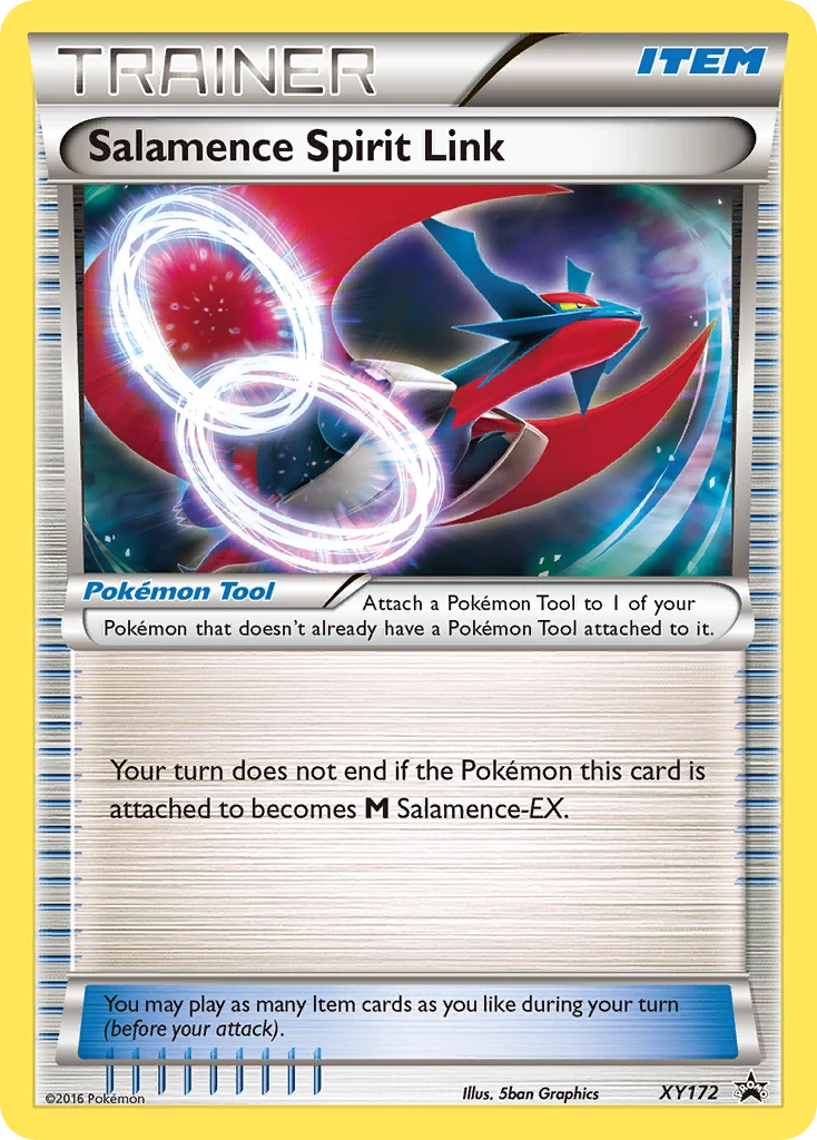 Salamence Spirit Link – XY Black Star Promos XY172