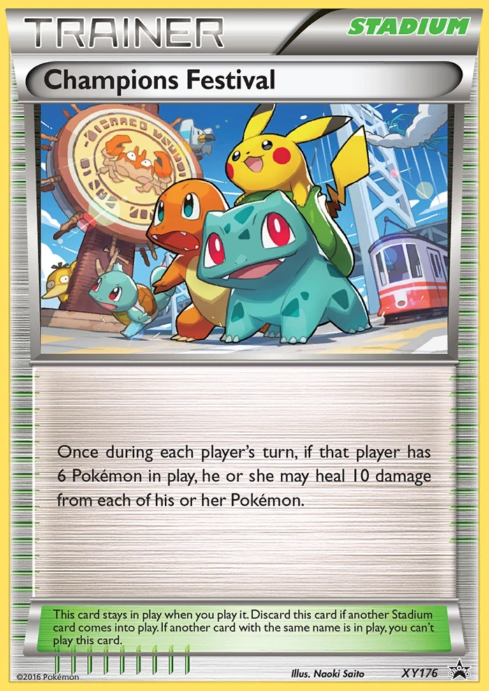Champions Festival – XY Black Star Promos XY176
