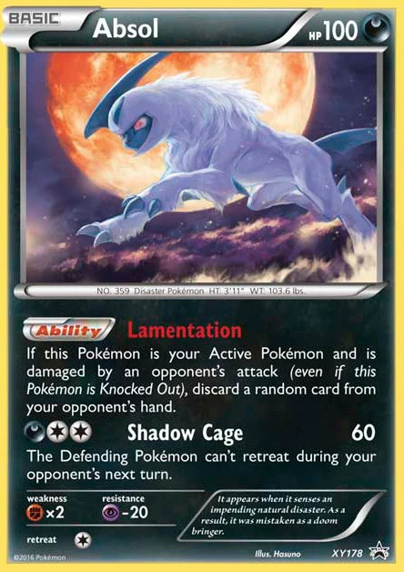 Absol – XY Black Star Promos XY178