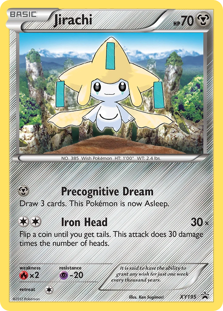 Jirachi – XY Black Star Promos XY195