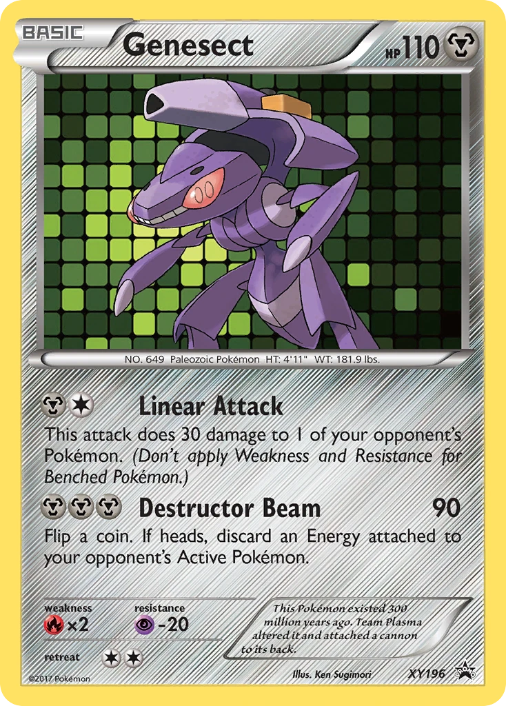 Genesect – XY Black Star Promos XY196