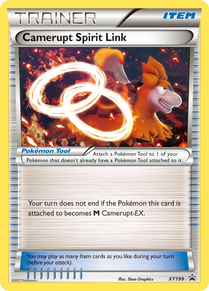 Camerupt Spirit Link – XY Black Star Promos XY199