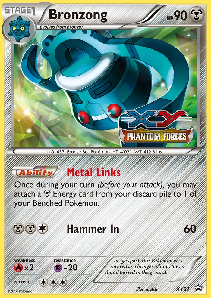 Bronzong – XY Black Star Promos XY21