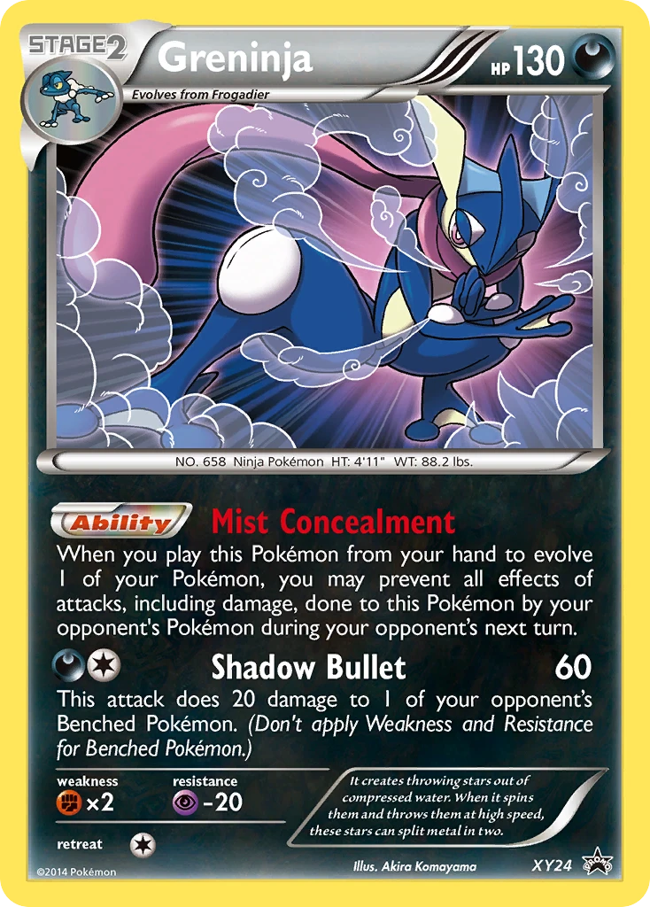 Greninja – XY Black Star Promos XY24