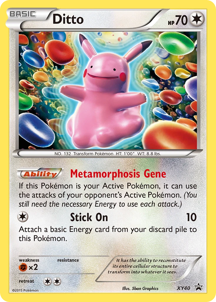 Ditto – XY Black Star Promos XY40