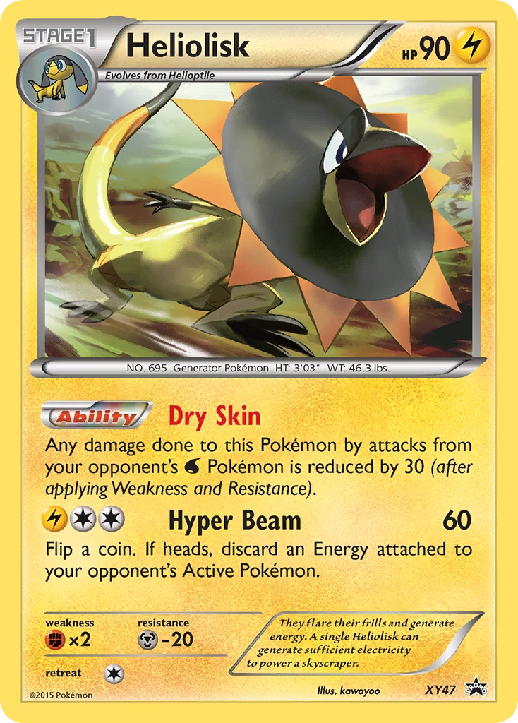Heliolisk – XY Black Star Promos XY47