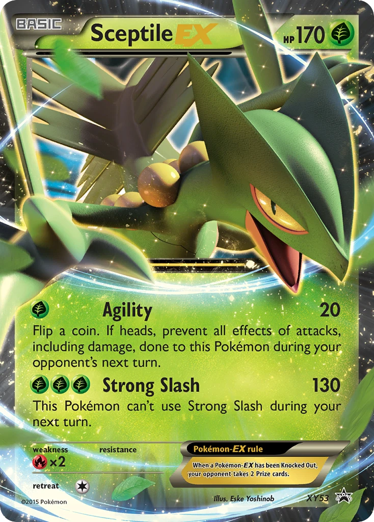 Sceptile-EX – XY Black Star Promos XY53