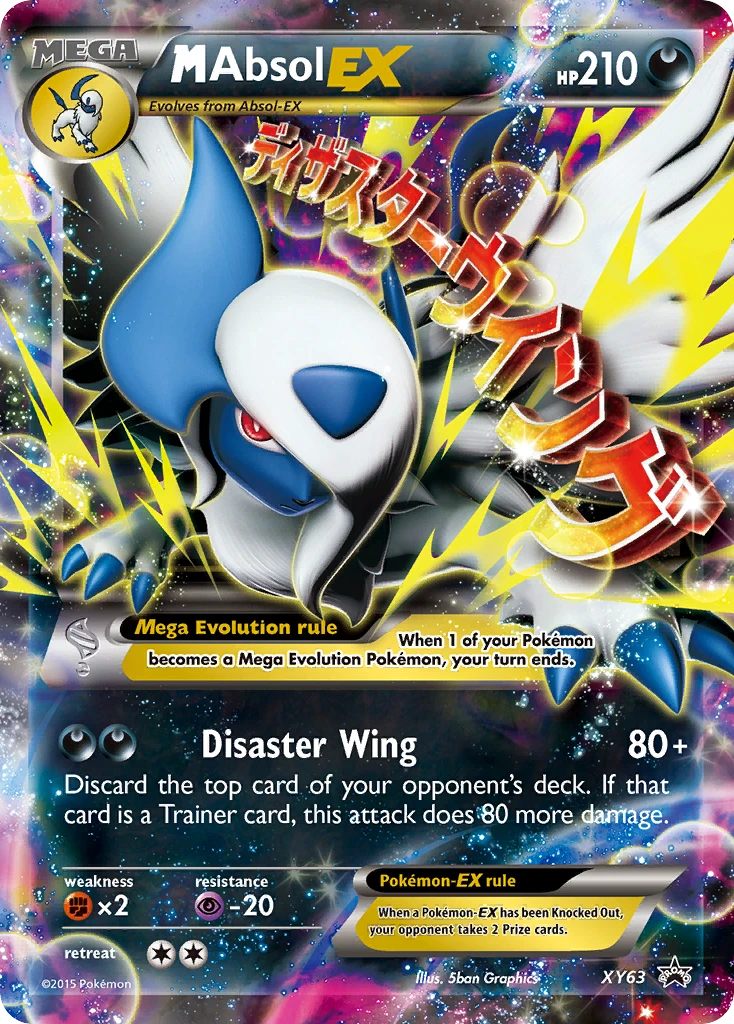 M Absol-EX – XY Black Star Promos XY63