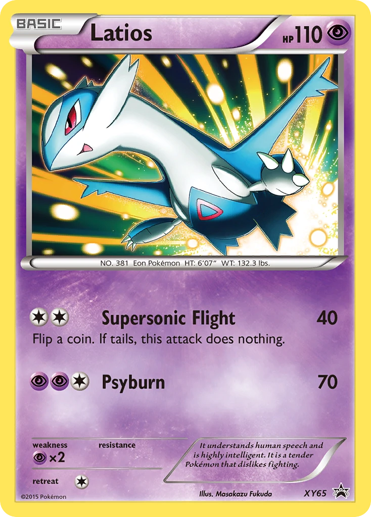 Latios – XY Black Star Promos XY65