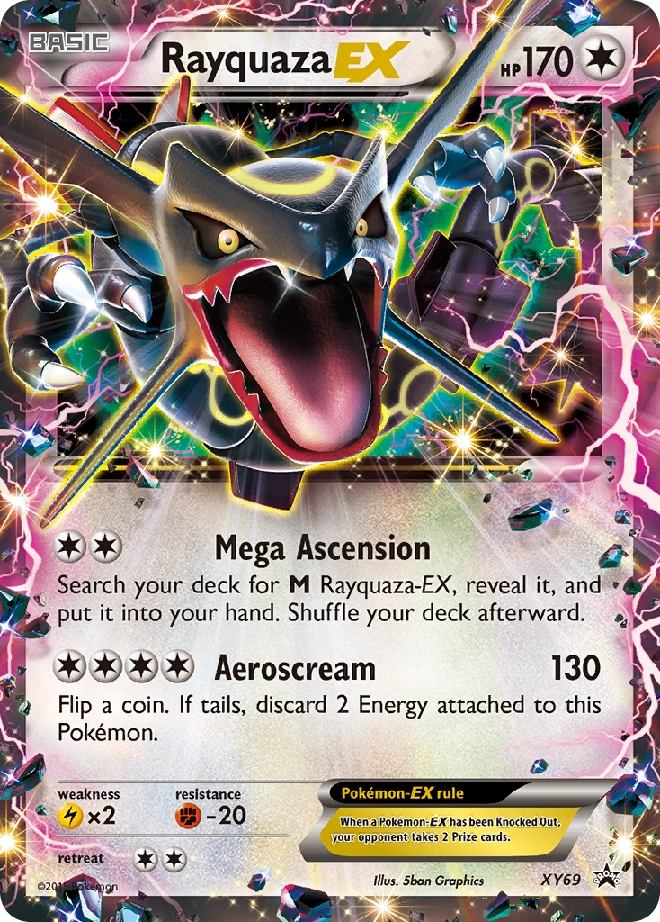 Rayquaza-EX – XY Black Star Promos XY69