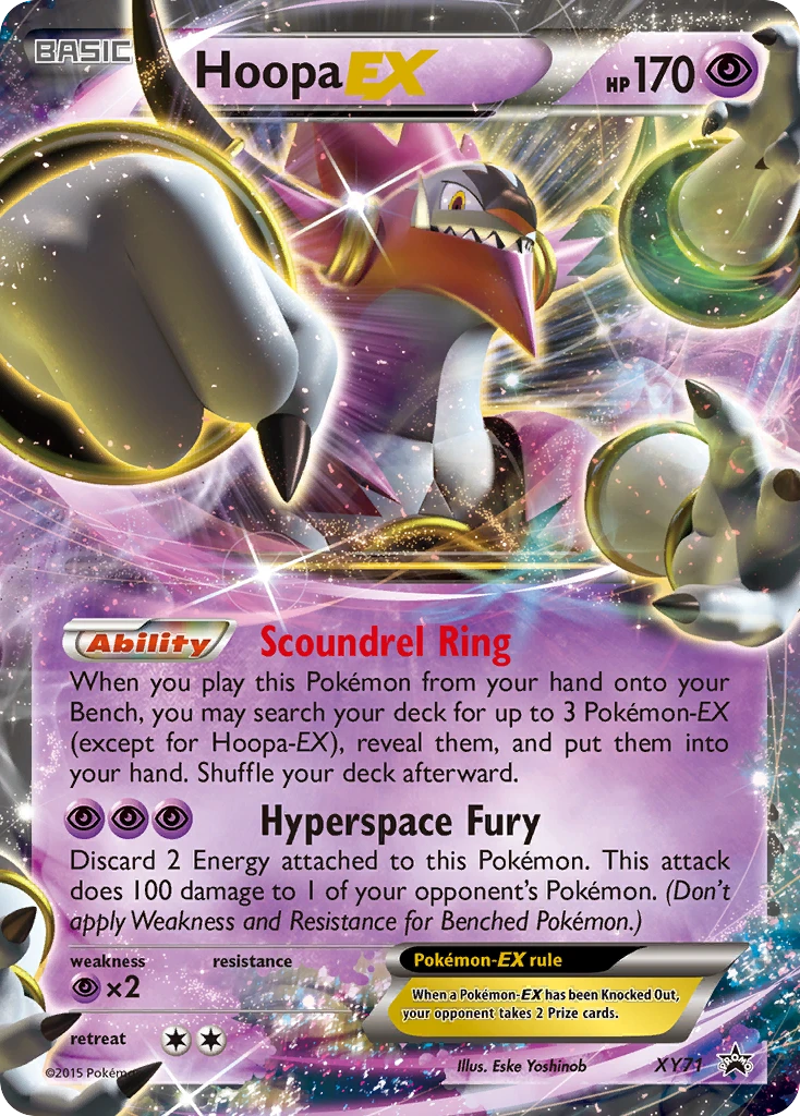 Hoopa-EX – XY Black Star Promos XY71