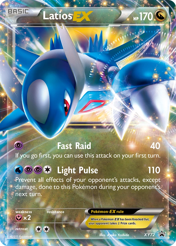 Latios-EX – XY Black Star Promos XY72