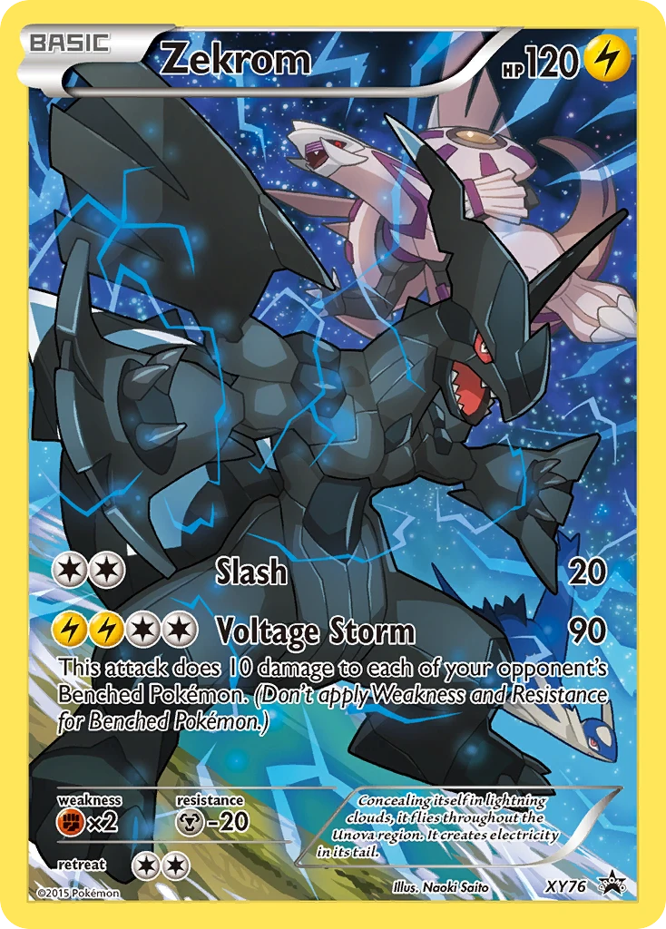 Zekrom – XY Black Star Promos XY76