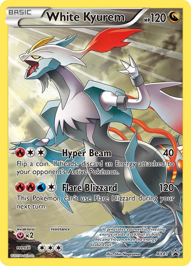 White Kyurem – XY Black Star Promos XY81